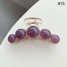 Load image into Gallery viewer, Acetate Plate Hair Clip Shark Clip Hairpin Simple Temperament Hair Clip All-match Hair Accessories
