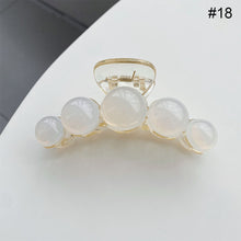 Load image into Gallery viewer, Acetate Plate Hair Clip Shark Clip Hairpin Simple Temperament Hair Clip All-match Hair Accessories
