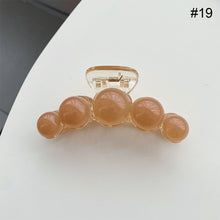 Load image into Gallery viewer, Acetate Plate Hair Clip Shark Clip Hairpin Simple Temperament Hair Clip All-match Hair Accessories
