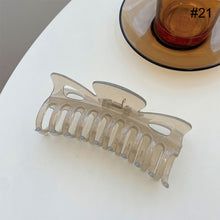 Load image into Gallery viewer, Acetate Plate Hair Clip Shark Clip Hairpin Simple Temperament Hair Clip All-match Hair Accessories
