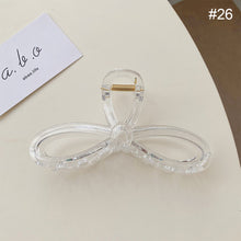 Load image into Gallery viewer, Acetate Plate Hair Clip Shark Clip Hairpin Simple Temperament Hair Clip All-match Hair Accessories
