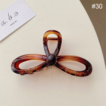 Load image into Gallery viewer, Acetate Plate Hair Clip Shark Clip Hairpin Simple Temperament Hair Clip All-match Hair Accessories
