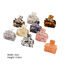 Load image into Gallery viewer, Acetate Plate Hair Clip Hairpin Simple Temperament Hollow Hair Clip All-match Hair Accessories for Women
