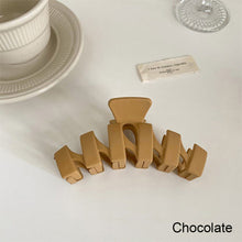 Load image into Gallery viewer, Frosted Cream Hair Clip Cute Wavy All-match Grab Clip Hairpin Simple Fashion Simple Hair Accessories for Women
