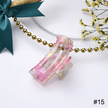 Load image into Gallery viewer, Women Simple Fashion Hair Clip Acetate Plate Grab Clip Hair Clip Vintage All-match Hair Accessories
