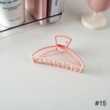 Load image into Gallery viewer, Frosted Metal Gradient Shark Clip Hair Clip Temperament Simple Grab Clip Niche Hair Accessories for Women

