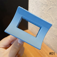 Load image into Gallery viewer, Klein Blue Hair Clip Simple Temperament Hair Clip Acrylic Plate Hair Hairpin All-match Hair Accessories for Women
