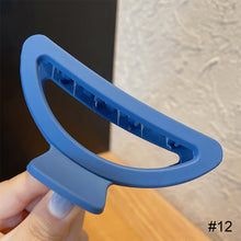 Load image into Gallery viewer, Klein Blue Hair Clip Simple Temperament Hair Clip Acrylic Plate Hair Hairpin All-match Hair Accessories for Women
