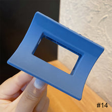 Load image into Gallery viewer, Klein Blue Hair Clip Simple Temperament Hair Clip Acrylic Plate Hair Hairpin All-match Hair Accessories for Women
