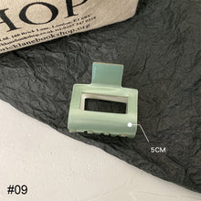 Load image into Gallery viewer, Mustard Green Hair Clip Mori Temperament Hair Clip Acrylic Plate Hair Hairpin Simple Hair Accessories
