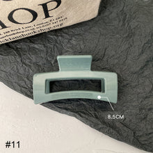 Load image into Gallery viewer, Mustard Green Hair Clip Mori Temperament Hair Clip Acrylic Plate Hair Hairpin Simple Hair Accessories
