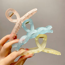 Load image into Gallery viewer, Candy Color Plate Hair Grab Clip Acrylic Hairpin Fashion Temperament Headdress Hair Clip Hair Accessories for Women
