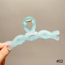 Load image into Gallery viewer, Candy Color Plate Hair Grab Clip Acrylic Hairpin Fashion Temperament Headdress Hair Clip Hair Accessories for Women
