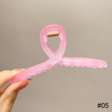 Load image into Gallery viewer, Candy Color Plate Hair Grab Clip Acrylic Hairpin Fashion Temperament Headdress Hair Clip Hair Accessories for Women
