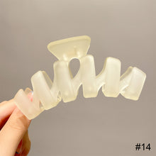 Load image into Gallery viewer, Candy Color Plate Hair Grab Clip Acrylic Hairpin Fashion Temperament Headdress Hair Clip Hair Accessories for Women
