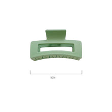 Load image into Gallery viewer, Green Hair Clip Hairpin Acrylic Simple Headgear Hair Clip Hairpin Temperament All-match Hair Accessories
