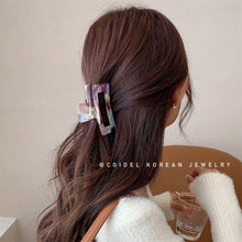 Load image into Gallery viewer, Acetate Grab Clip Hair Clip Mermaid Hair Grab Headdress Hair Clip Fashion All-match Hair Accessories
