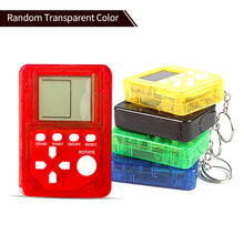 Load image into Gallery viewer, Mini Handheld Game Players Tetris Electronic Game Built-in 26 Games Tetris Video Game Handheld Game Keychain Kids Gifts
