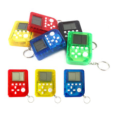 Load image into Gallery viewer, Mini Handheld Game Players Tetris Electronic Game Built-in 26 Games Tetris Video Game Handheld Game Keychain Kids Gifts
