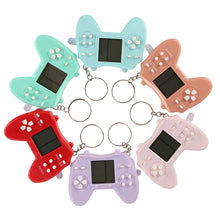 Load image into Gallery viewer, Mini Handheld Game Players Tetris Electronic Game Built-in 26 Games Tetris Video Game Handheld Game Keychain Kids Gifts

