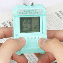 Load image into Gallery viewer, Mini Handheld Game Players Tetris Electronic Game Built-in 26 Games Tetris Video Game Handheld Game Keychain Kids Gifts
