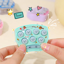 Load image into Gallery viewer, Fun Mini Gopher Handheld Game Players Children's Palm Hands-on Speed Game With Light Music Puzzle Kids Holiday Toy Gift
