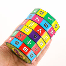 Load image into Gallery viewer, Children Mathematics Numbers Magic Cube Toy Puzzle Calculate Game Kids Learning Education Math Toy Montessori Toy
