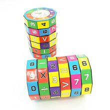 Load image into Gallery viewer, Children Mathematics Numbers Magic Cube Toy Puzzle Calculate Game Kids Learning Education Math Toy Montessori Toy
