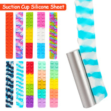Load image into Gallery viewer, Suction Cup Pat Pat Silicone Sheet Squidopop Fidget Toy Children Stress Relief Squeeze Toy Antistress Soft Squishy Toy
