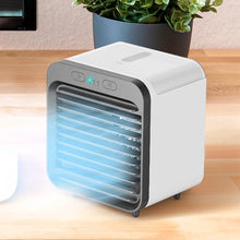 Load image into Gallery viewer, Mini Air Conditioner Air Cooler Fan USB Chargeable Portable Air Conditioner 3 Gear Air Cooling Fan Office Desktop Fan
