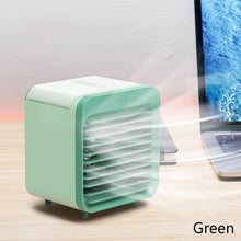 Load image into Gallery viewer, Mini Air Conditioner Air Cooler Fan USB Chargeable Portable Air Conditioner 3 Gear Air Cooling Fan Office Desktop Fan
