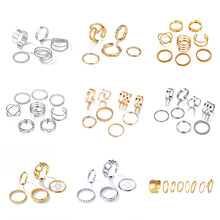 Load image into Gallery viewer, Personalized Simple Ring Set Creative Joint Ring Stacking Ring Temperament Jewelry Accessories Gift
