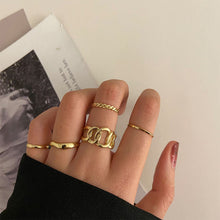 Load image into Gallery viewer, Personalized Simple Ring Set Creative Joint Ring Stacking Ring Temperament Jewelry Accessories Gift
