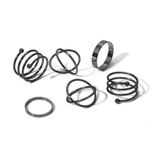 Load image into Gallery viewer, Personalized Simple Ring Set Creative Joint Ring Stacking Ring Temperament Jewelry Accessories Gift
