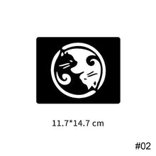 Load image into Gallery viewer, Three-layer Hollow Adhesive Tattoo Inkjet Template Decal Temporary Body Art Tattoo Template Sticker for Women Men
