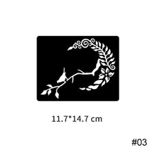 Load image into Gallery viewer, Three-layer Hollow Adhesive Tattoo Inkjet Template Decal Temporary Body Art Tattoo Template Sticker for Women Men
