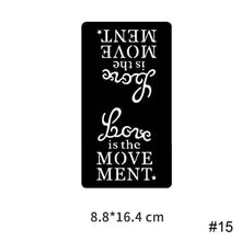 Load image into Gallery viewer, Three-layer Hollow Adhesive Tattoo Inkjet Template Decal Temporary Body Art Tattoo Template Sticker for Women Men
