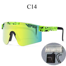 Load image into Gallery viewer, Large Frame Colorful Polarized Sunglasses Sports Sunglasses Outdoor UV Protection Sunglasses Cycling Sunglasses
