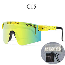Load image into Gallery viewer, Large Frame Colorful Polarized Sunglasses Sports Sunglasses Outdoor UV Protection Sunglasses Cycling Sunglasses
