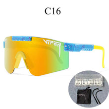 Load image into Gallery viewer, Large Frame Colorful Polarized Sunglasses Sports Sunglasses Outdoor UV Protection Sunglasses Cycling Sunglasses
