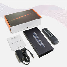 Load image into Gallery viewer, HD 4 Channel TV Stitching Box Video Wall Controller 1x3 1x2 1x4 2x1 3x1 4x1 2x2 Video Wall Processor TV Splicing Box Converter

