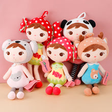 Load image into Gallery viewer, 2Pcs Original Metoo Parent-Child Jibao Doll Plush Toys For Girls Baby Cute Rabbit Beautiful Stuffed Animals For Kids
