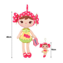 Load image into Gallery viewer, 2Pcs Original Metoo Parent-Child Jibao Doll Plush Toys For Girls Baby Cute Rabbit Beautiful Stuffed Animals For Kids
