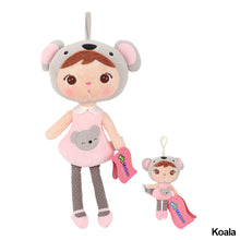 Load image into Gallery viewer, 2Pcs Original Metoo Parent-Child Jibao Doll Plush Toys For Girls Baby Cute Rabbit Beautiful Stuffed Animals For Kids
