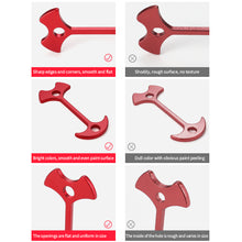 Load image into Gallery viewer, 5/10Pcs Tent Rope Buckle Adjustable Plank Floor Spring Fishbone Anchor Tent Pegs Awning Fixed Nails Camping Tent Hooks
