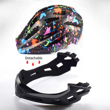 Load image into Gallery viewer, Full Face Detachable Multi-purpose Helmet Racing Bike Helmet Adjustable Kids Cycling Helmet MTB Road Mountain Bicycle Helmet
