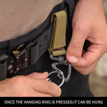 Load image into Gallery viewer, Outdoor Tactical Gloves Climbing Rope Anti-lost Camping Hanging Buck Multi-purpose Nylon Gloves Hook Work Gloves Safety Clip
