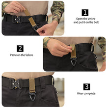 Load image into Gallery viewer, Outdoor Tactical Gloves Climbing Rope Anti-lost Camping Hanging Buck Multi-purpose Nylon Gloves Hook Work Gloves Safety Clip
