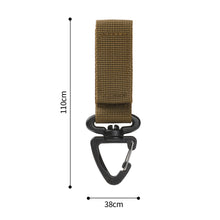 Load image into Gallery viewer, Outdoor Tactical Gloves Climbing Rope Anti-lost Camping Hanging Buck Multi-purpose Nylon Gloves Hook Work Gloves Safety Clip
