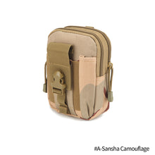 Load image into Gallery viewer, Tactical Molle Pouch Belt Waist Pack Bag Men Small Pocket Military Waist Pack Running Pouch Travel Camping Bags
